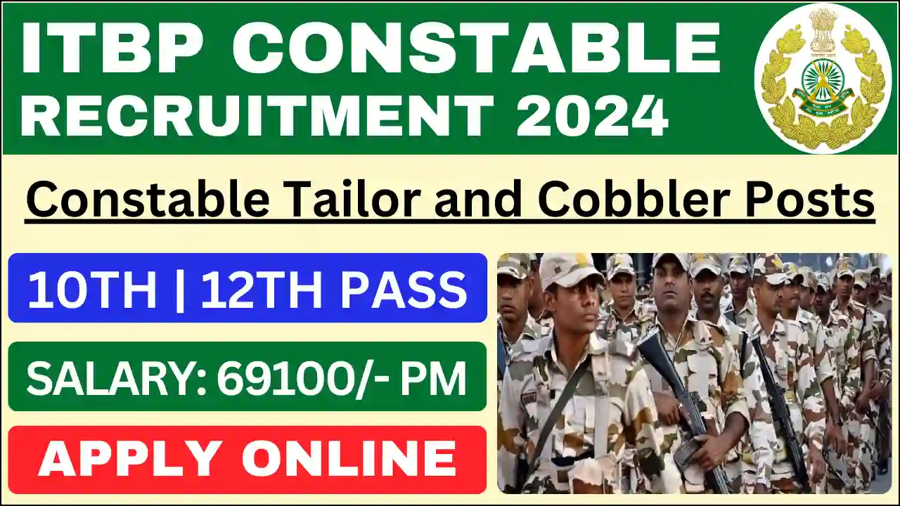 ITBP Constable Recruitment, ITBP Constable Recruitment 2024: (ITBP Constable 2024 Recruitment, Vacancy, Apply Date, Last Date, Educational Qualifications, Application, Official Notification, Apply Online, Apply Now, Official Website, How to Apply, Status, Eligibility Criteria, Age Limit, Eligibility, PDF, Form PDF, Latest News) (ITBP कांस्टेबल भर्ती, भर्ती, वेकेंसी, आवेदन तिथि, अंतिम तिथि, शैक्षिक योग्यता, आवेदन, आधिकारिक नोटिफिकेशन, ऑनलाइन आवेदन, अभी आवेदन करें, आधिकारिक वेबसाइट, आवेदन कैसे करें, स्थिति, पात्रता मानदंड, आयु सीमा, पात्रता, पीडीएफ, फॉर्म पीडीएफ, ताज़ा खबर)